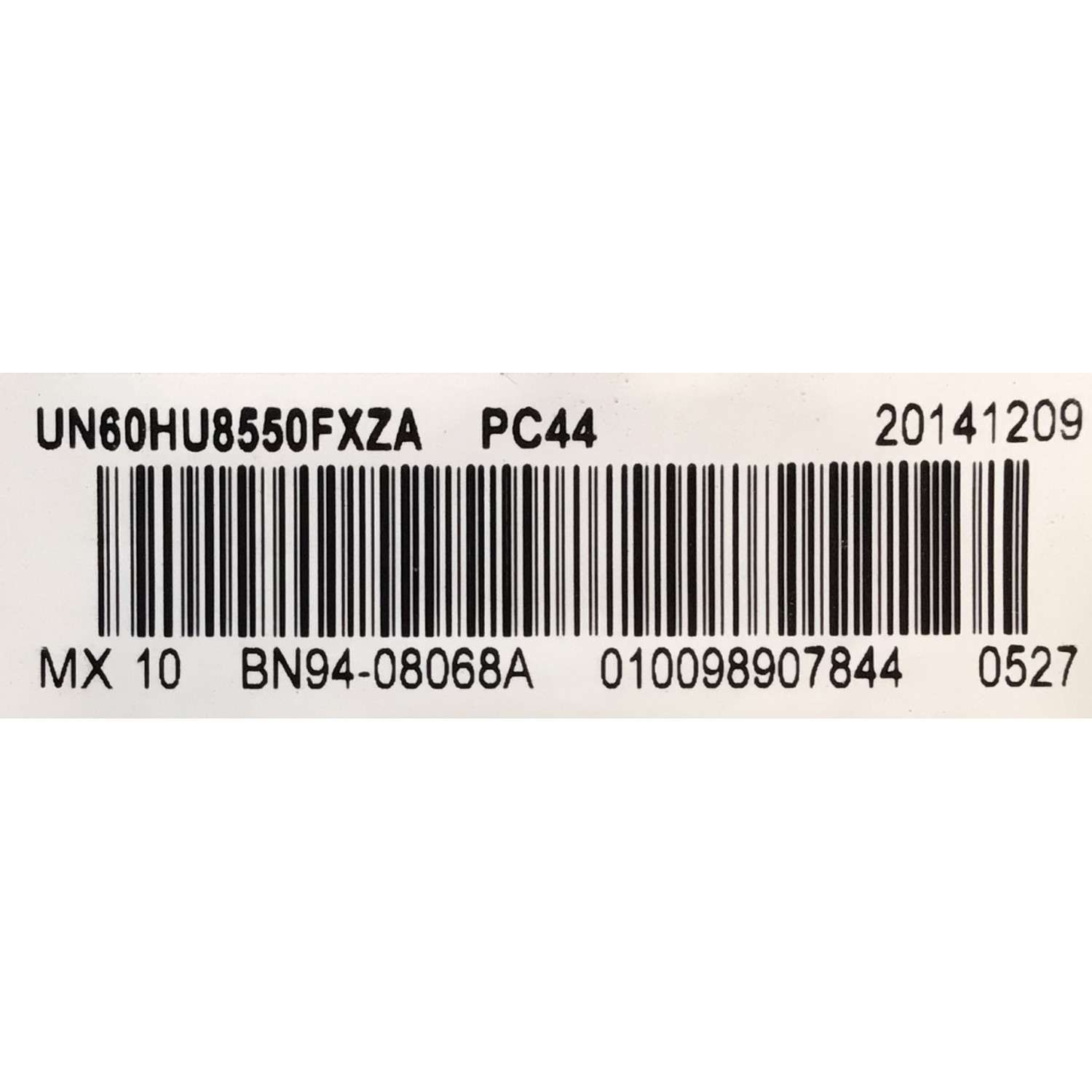 KIT DE TARJETAS PARA TV SAMSUNG / MAIN BN94-08068A / BN41-02205C / BN97-09003J / T-CON RUNTK5599TPZZ / RUNTK5599TP / 0146FV / FUENTE BN44-00762A / BN4400762A / PSLF301G06A / MODELO UN60HU8550FXZA - Imagen 2